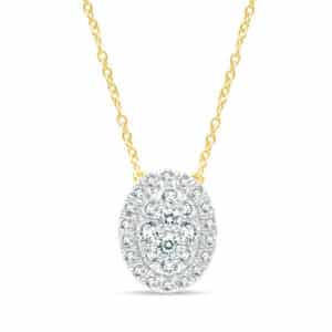 EMBRACE™ Oval Diamantvedhæng